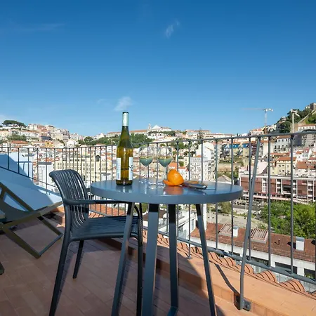 Light Blue - Downtown Apartment Lissabon